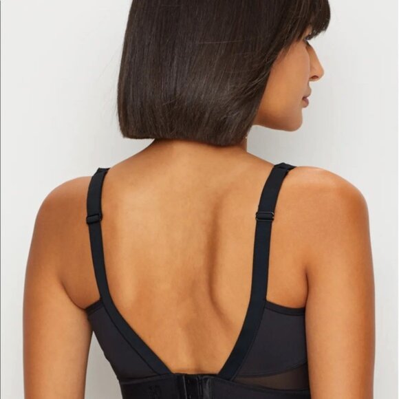 NATORI Gravity High Impact Underwire Sports Bra Black Size 30DDD - Picture 3 of 10